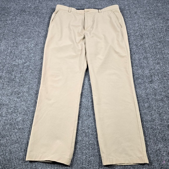 Johnston Murphy XC4 Golf Pants Mens 32 Beige Performance‎ Stretch Khaki 33x28 - Picture 1 of 12